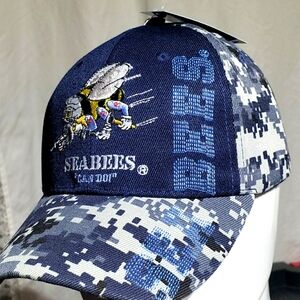MILITARY U.S. NAVY SEABEES Hat